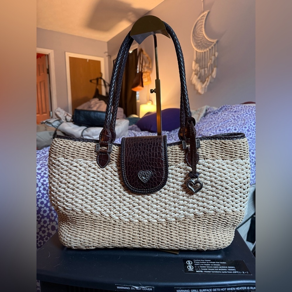 Brighton Savannah Straw Tote - Picture 8 of 15